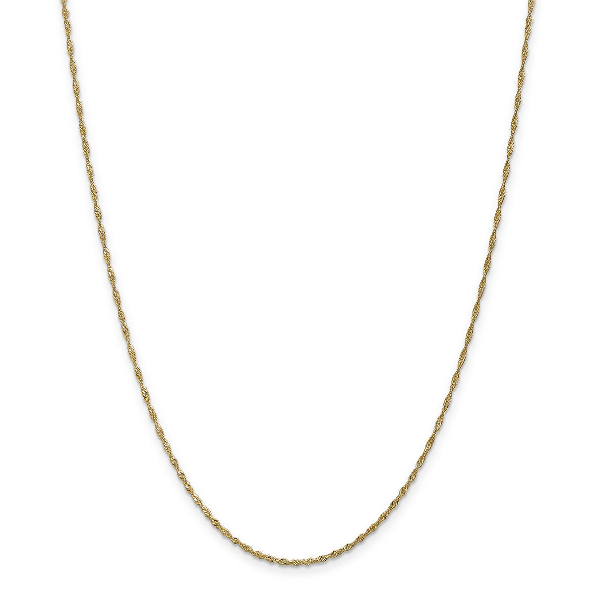 14k Yellow Gold Chain Necklace Z9426