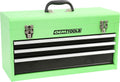 Green Powder-Coated Steel Tool Box with 3 Drawers K640110