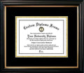 Black Gold Trim Frame P4743