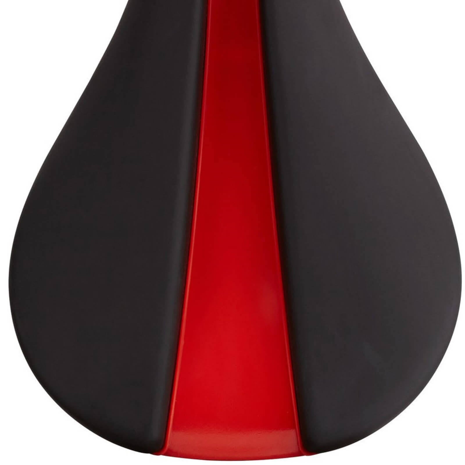 Black/Red Flat Saddle Z997220