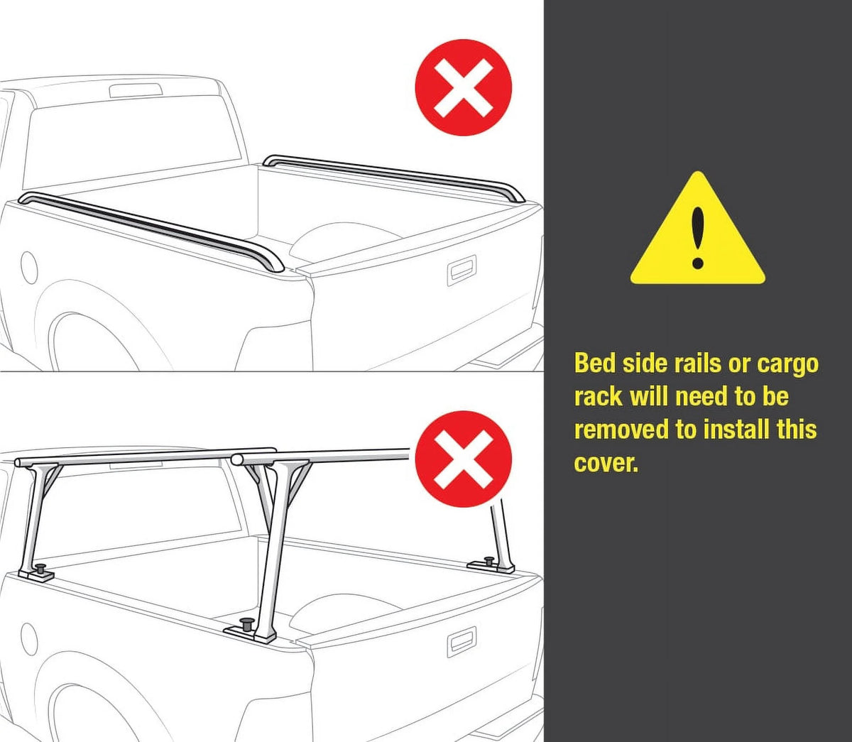 Soft Roll-up Truck Bed Tonneau Cover Vinyl H312770