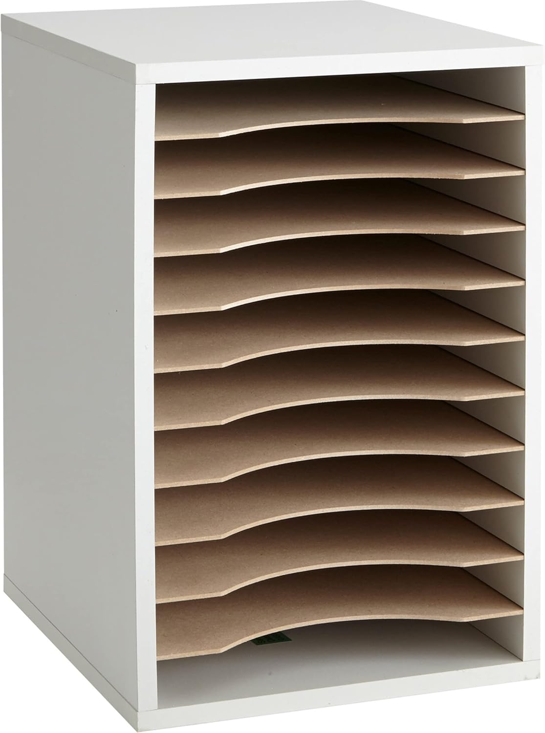 Gray 11 Compartment Vertical Desktop Sorter, Pack of 2 A181