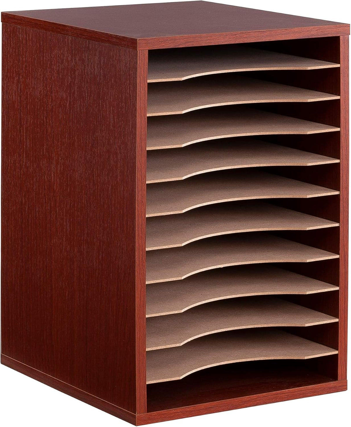 Gray 11 Compartment Vertical Desktop Sorter, Pack of 2 A181