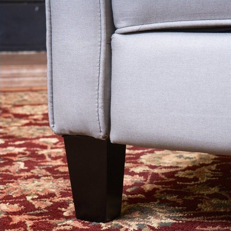 Grey Recliner Club Chair F22692