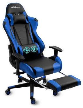 Massage Gaming Chair with Adjustable Headrest H79184