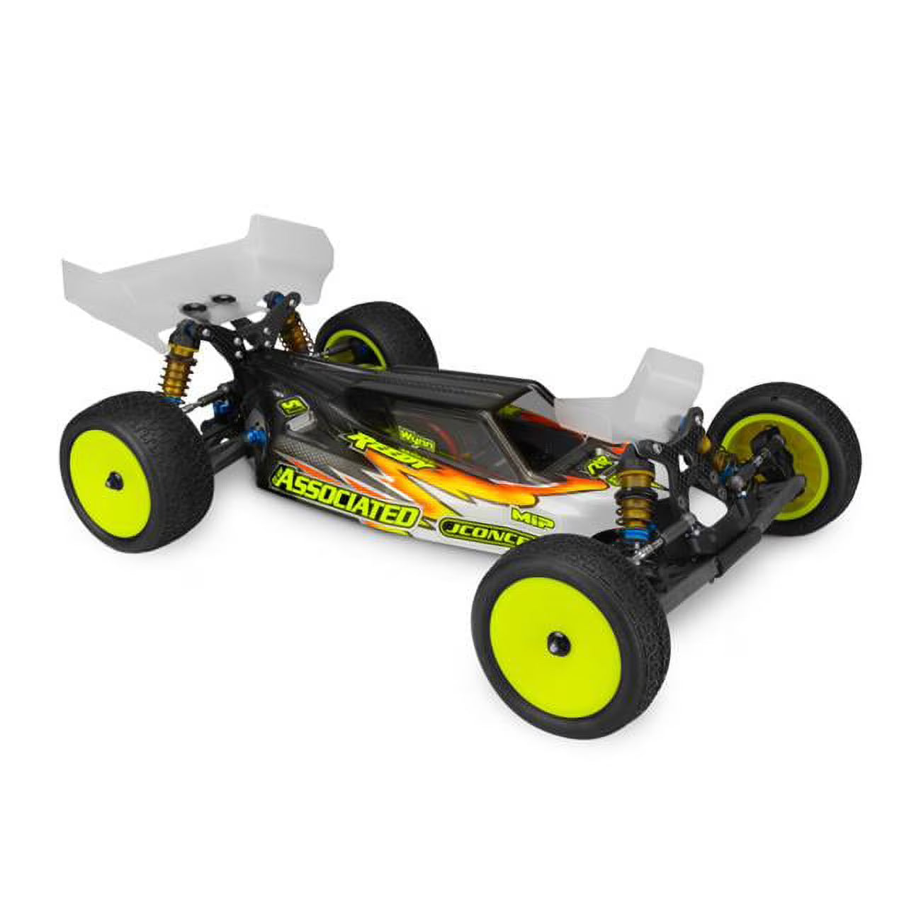 Clear Body with Aero Wing Car/Truck Bodies V196202