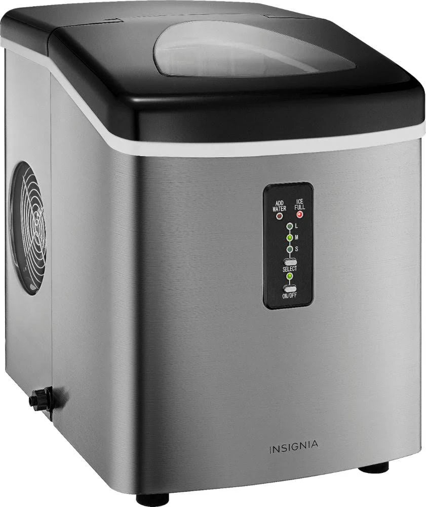 Portable Ice Maker, Stainless Steel G198