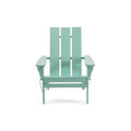 Light Mint Acacia Wood Foldable Adirondack Chair L532
