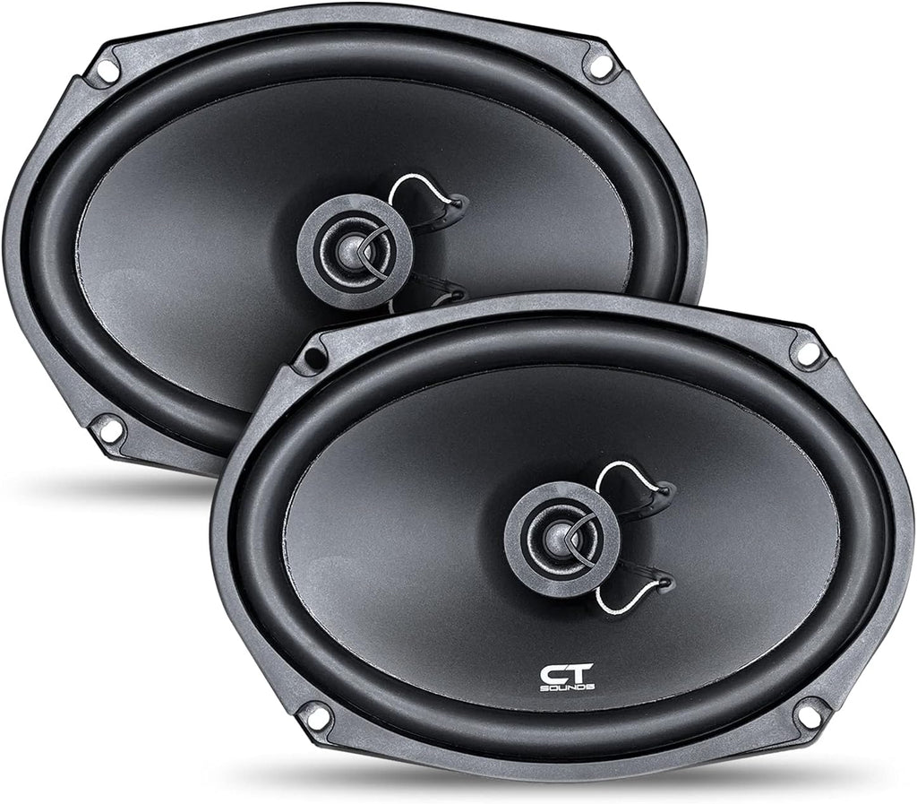 6x9 Inch Coaxial Car Speakers, 200 Watts Max, Pair T14042