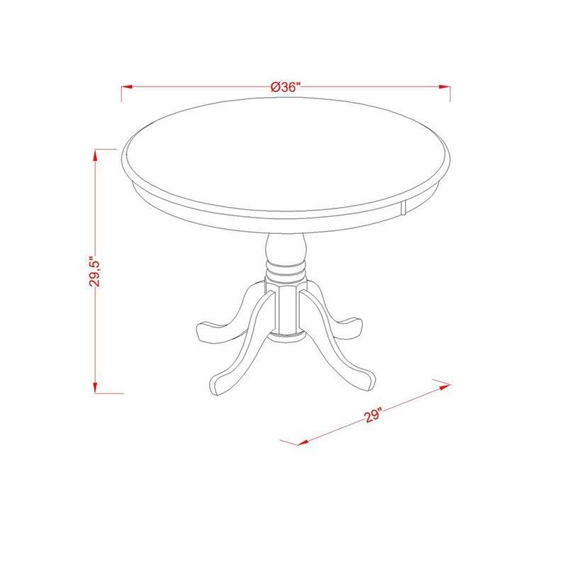 Linen White Dining Room Set E318