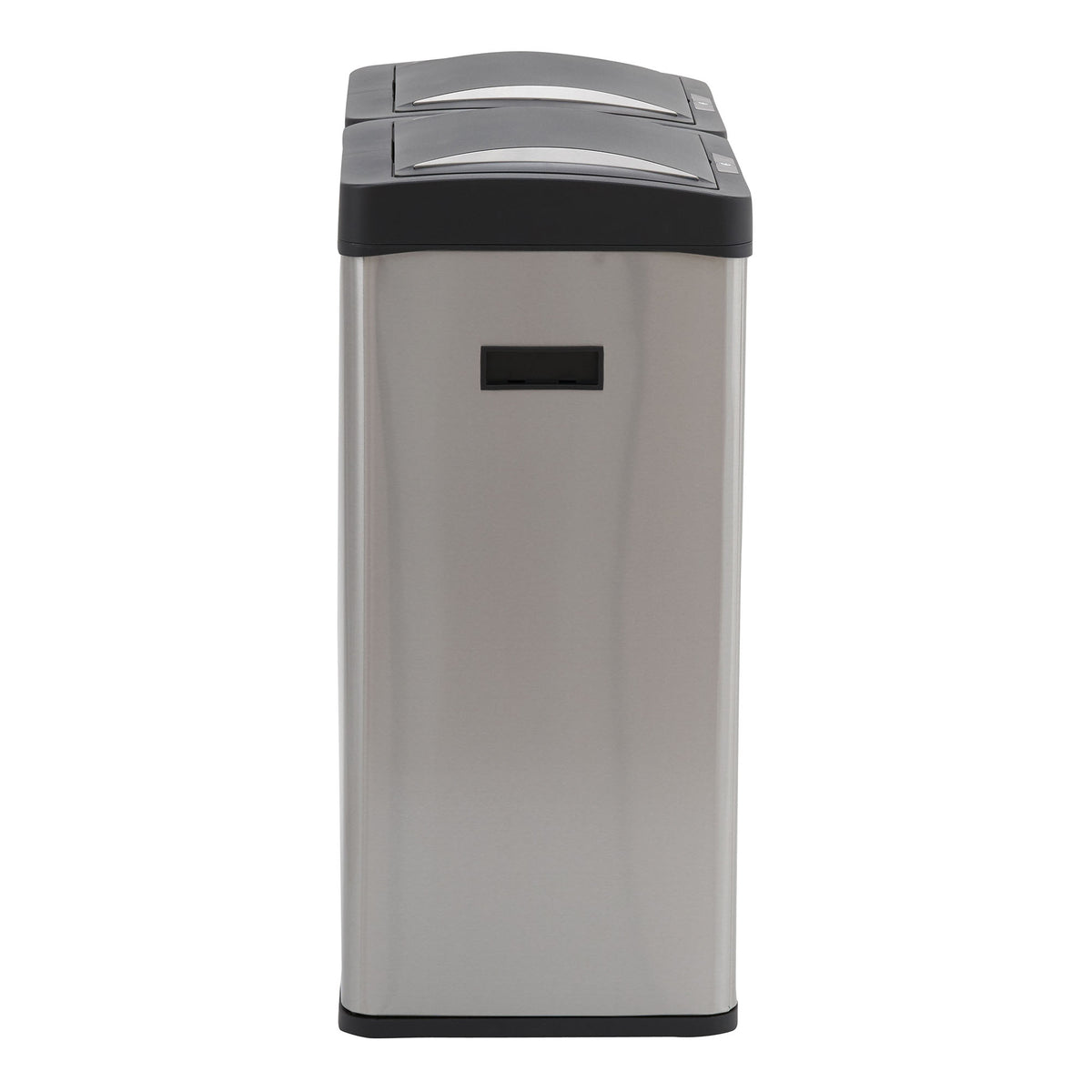 Stainless Steel Touchless Trash Can with Dual Compartments, 30 Liter / 8 Gallon Z2825