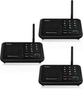 Wireless Intercom System, 3 Packs, Black G75367
