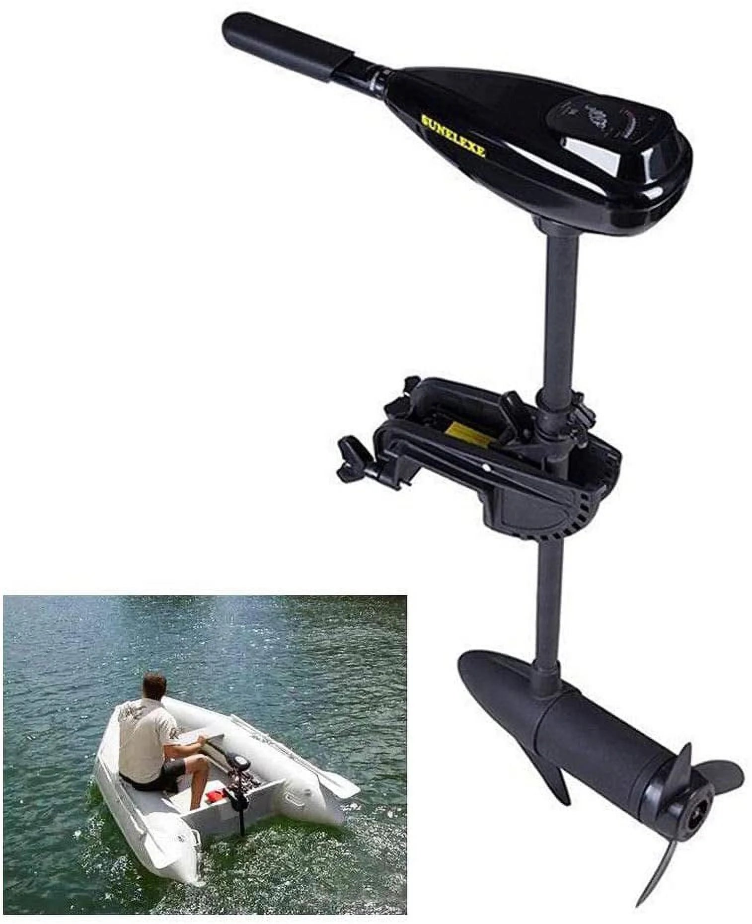 12V 58LBS Electric Trolling Motor Outboard Engine A39768