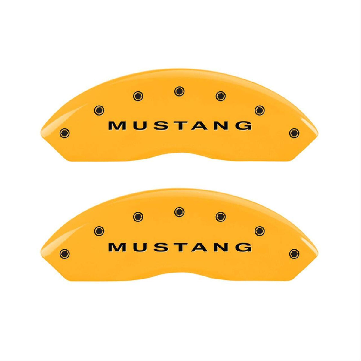 Yellow Caliper Covers for Ford Mustang G410