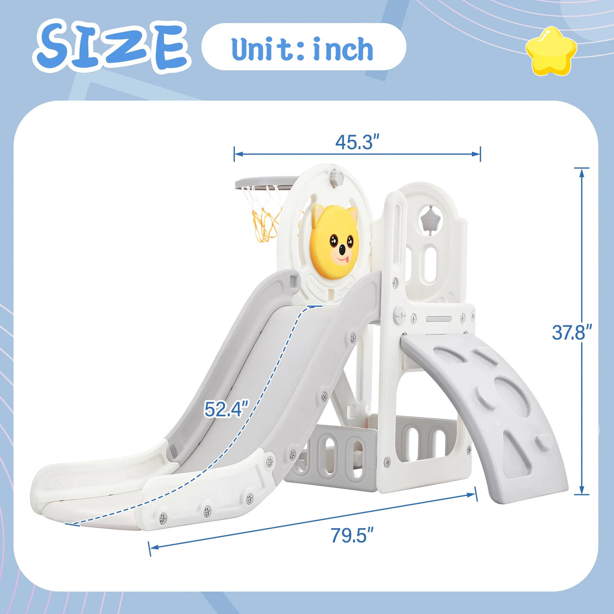 Toddler Climber and Slide Set U527741