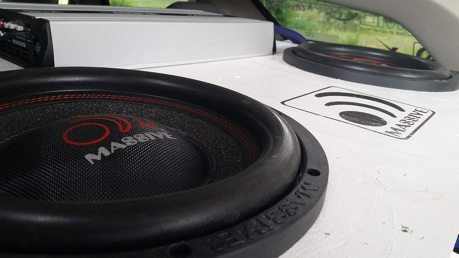10 Inch Car Audio Subwoofer, 700 Watt RMS, Dual 2 Ohm L97766