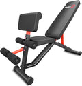 Adjustable Weight Bench with Arm Curl Bar X467