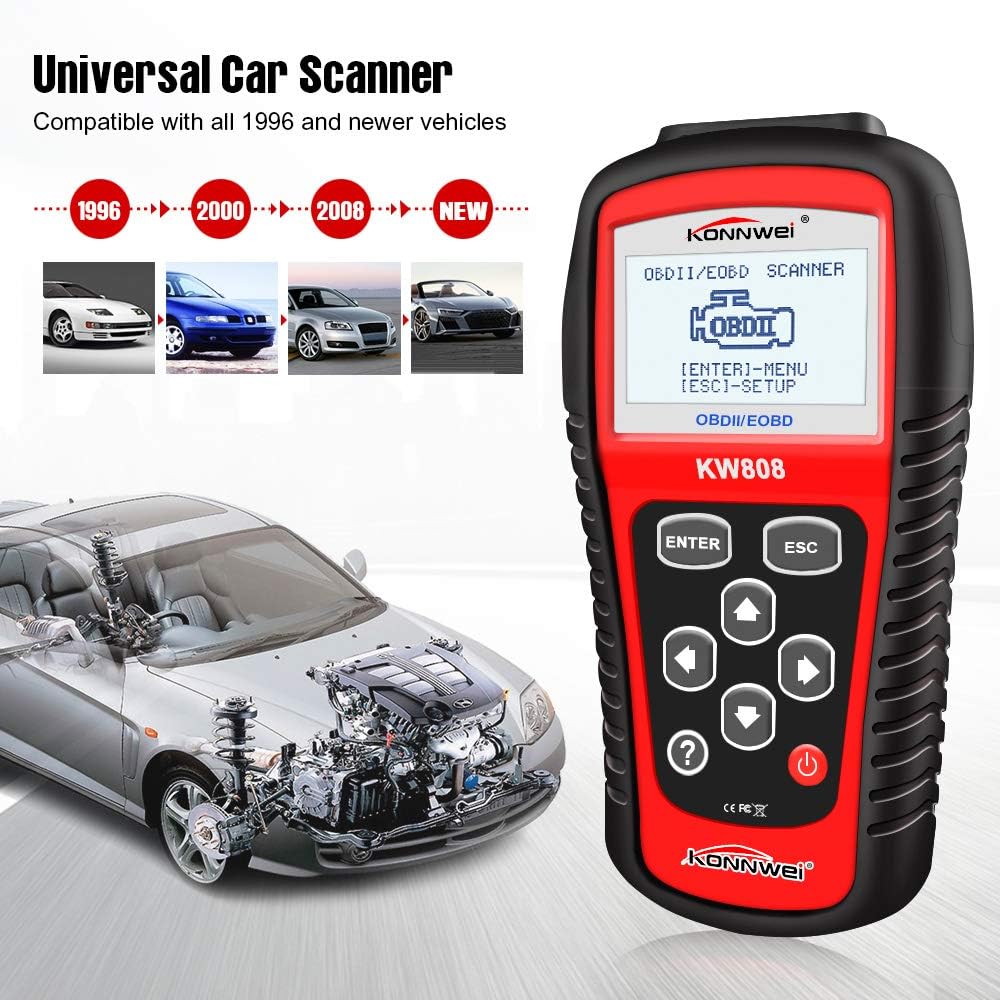 OBDII Code Reader with 2.8" Screen, Pack of 2 H39906