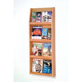 Light Oak Literature Display F288