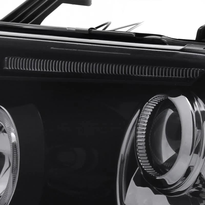 Gloss Black Halo Projector Headlights M528072