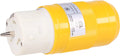 50 Amp Twist Locking Female Plug Connector, 125/250 Volt, Pack of 2 R522
