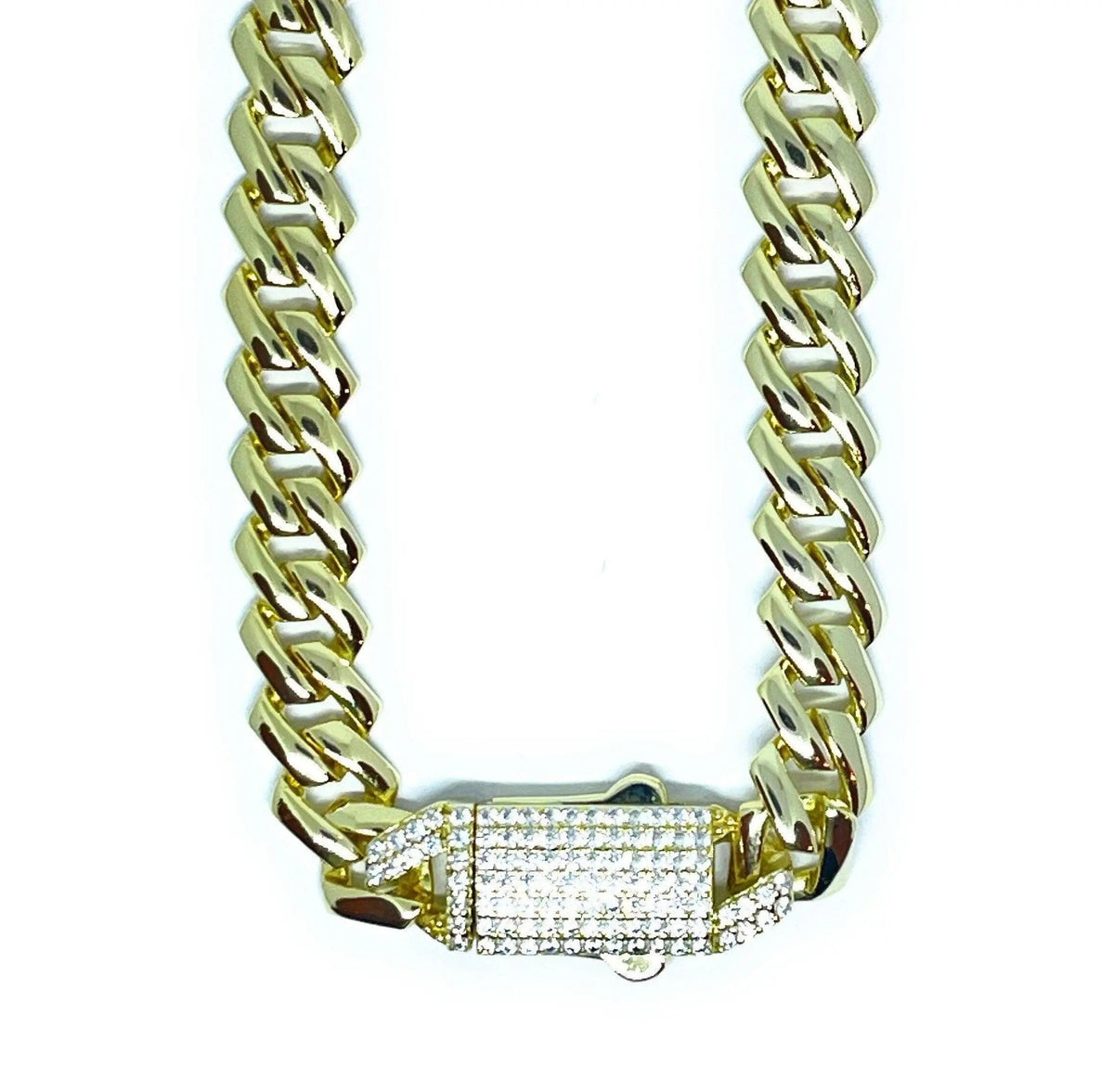 925 Sterling Silver Miami Cuban Link Bracelet A3125