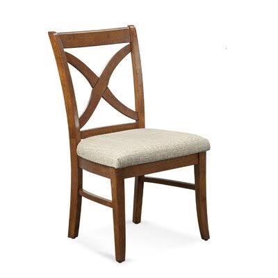 Light Blue Performance Fabric Cross Back Side Chair W628638