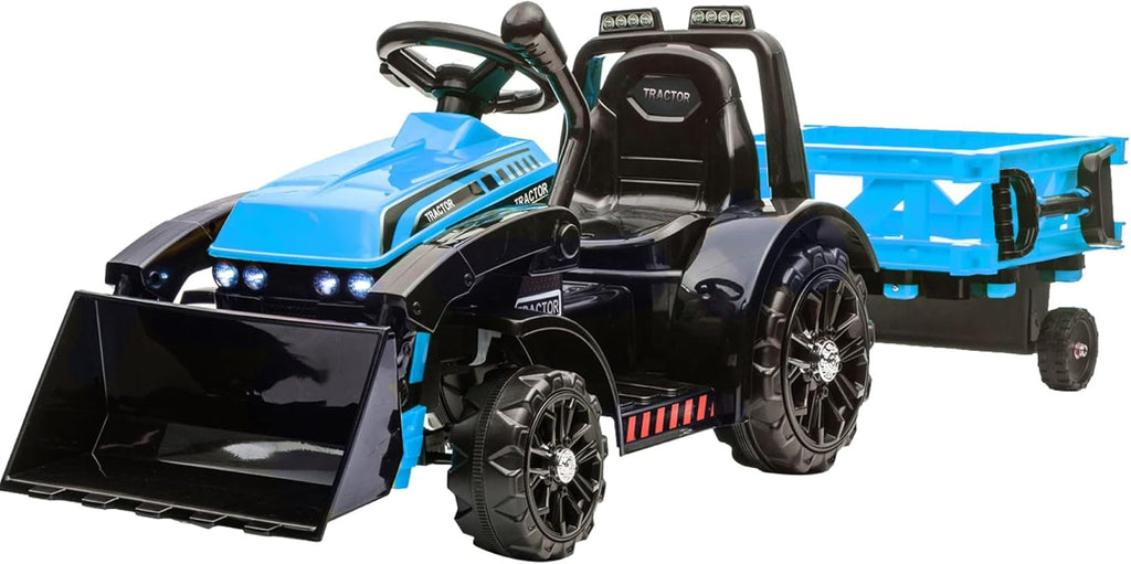 Red Ride on Car with Remote Control and Trailer R156317
