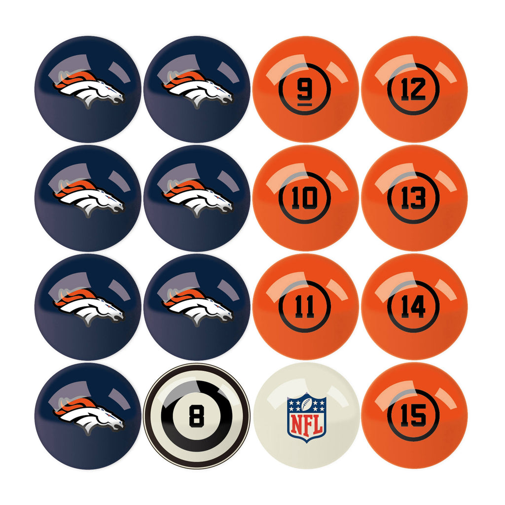 Seattle Seahawks Billiard Ball Set with Numbers S901
