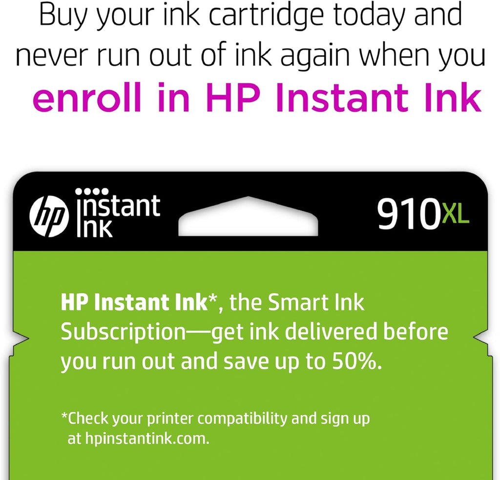 HP 910XL Black High-yield Ink Cartridge Pack of 2 T313