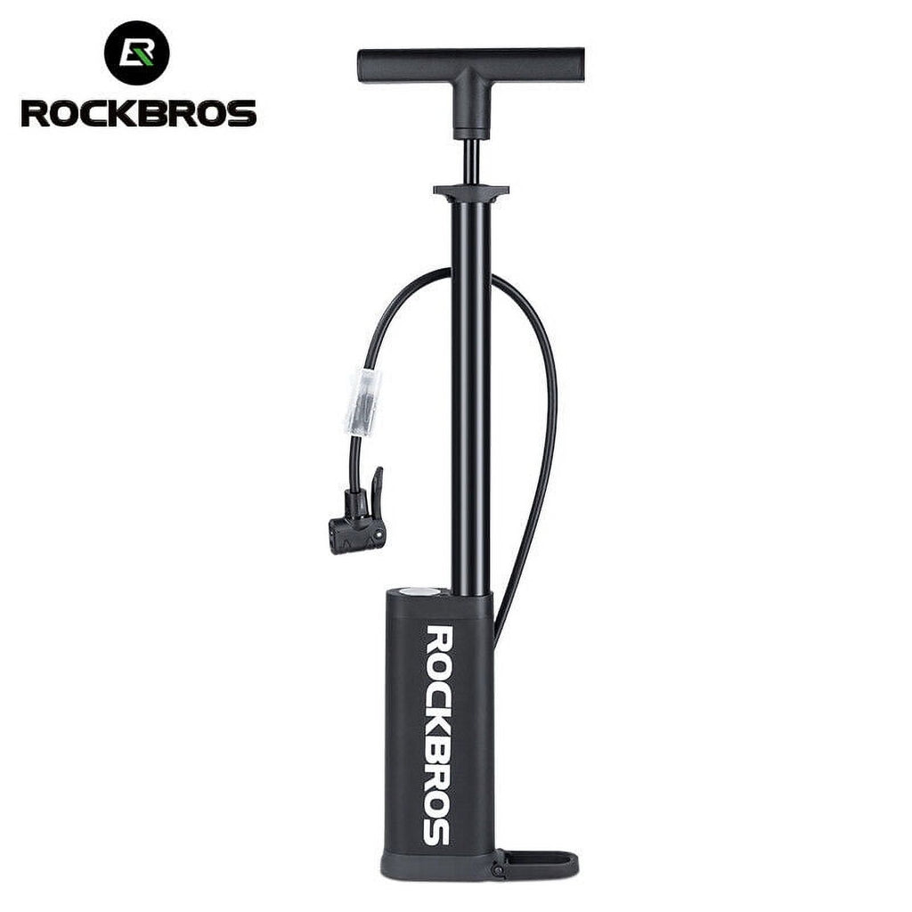 160psi High-Pressure Bike Floor Pump with Gauge Y555