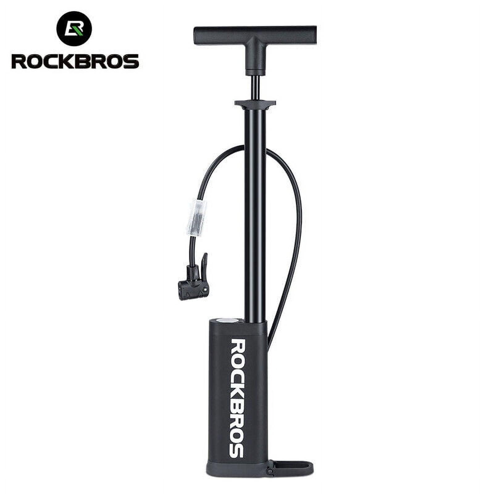 160psi High-Pressure Bike Floor Pump with Gauge Y555