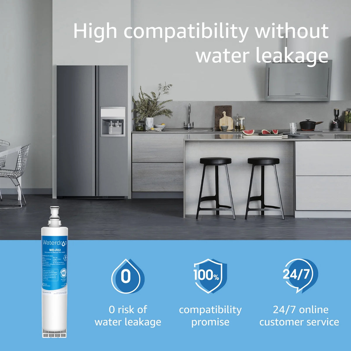 Water Filter, Pack of 3 Q47726