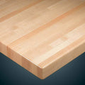 Maple Wood Butcherblock Top, Natural, 24x22 Round Z4198