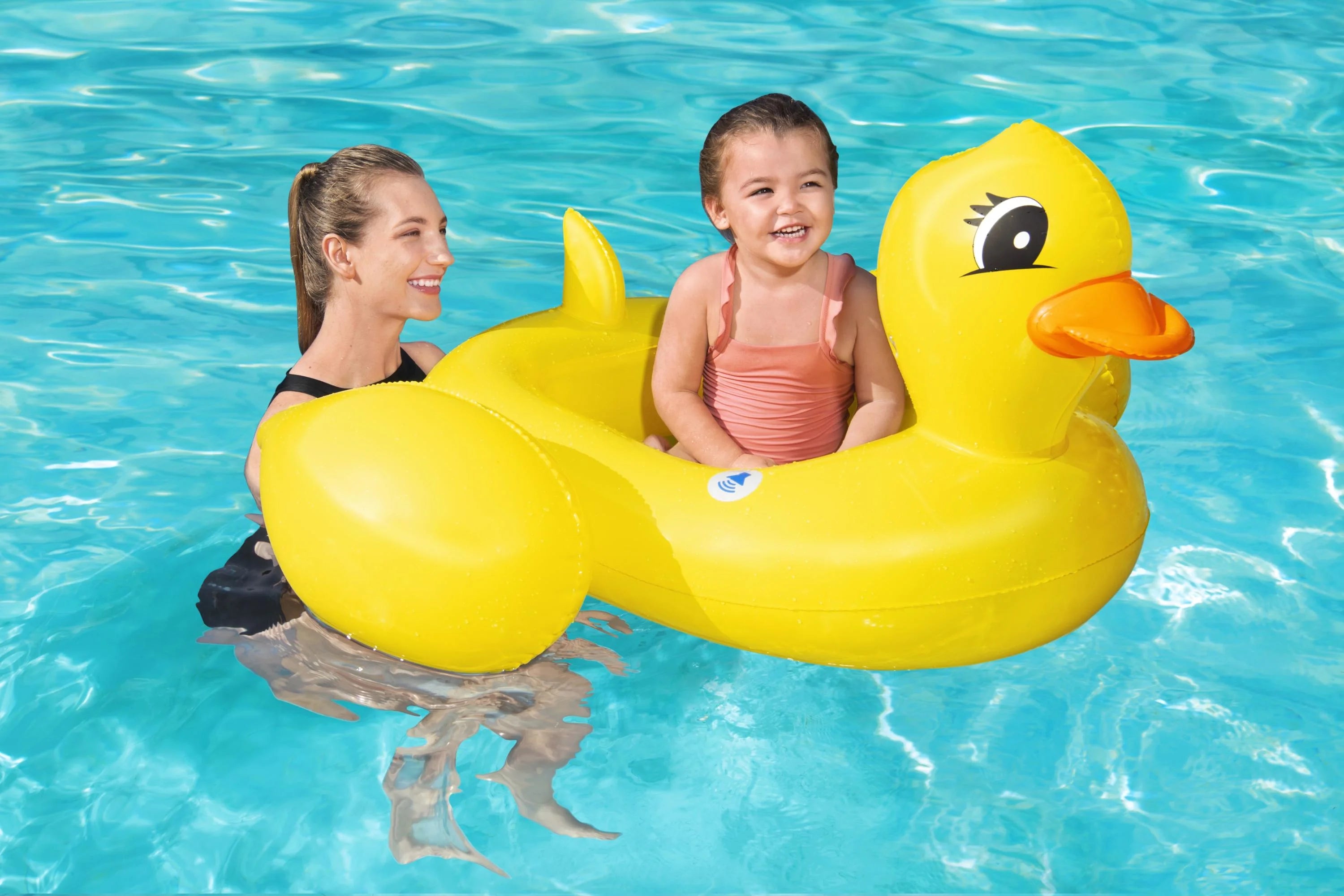 Yellow Duck Baby Boat Float X952