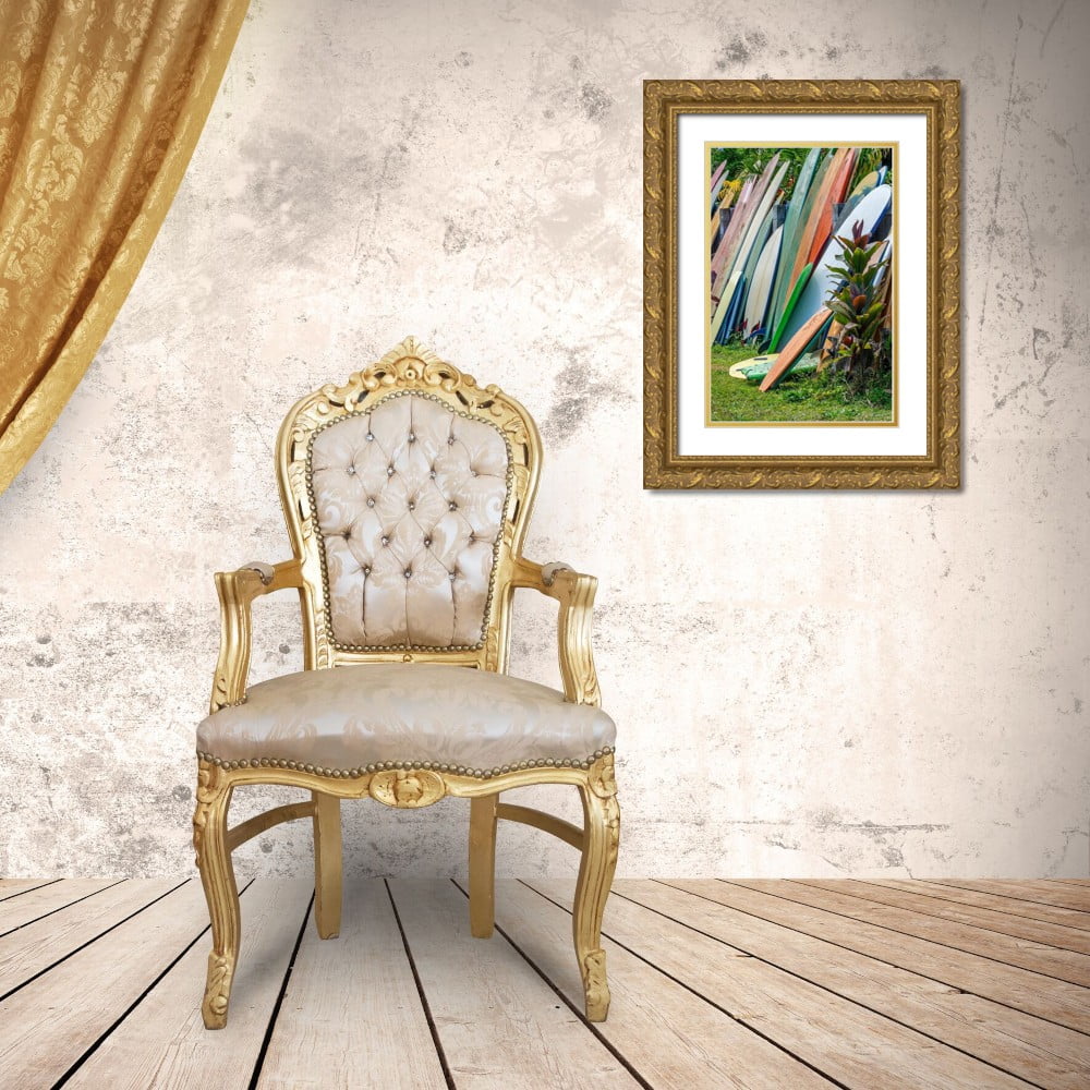 Gold Ornate Wood Framed Museum Art Print N2672