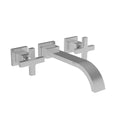 Weathered Brass Wall Mount Lavatory Faucet Z54888