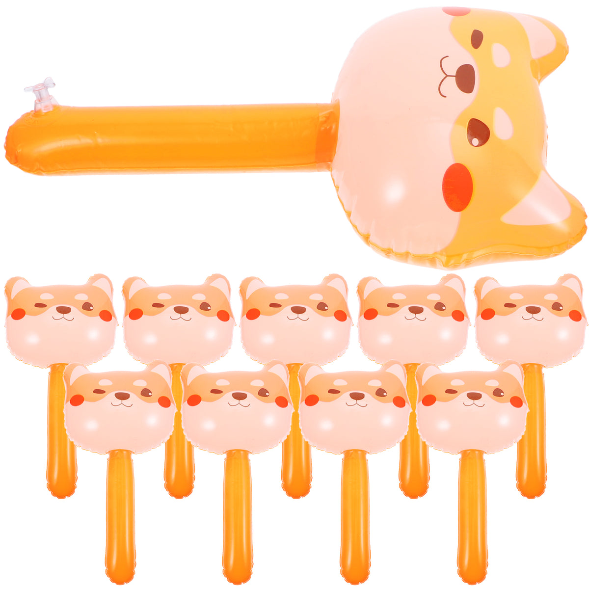 10pcs Inflatable Hammer Toys with Bell C1371