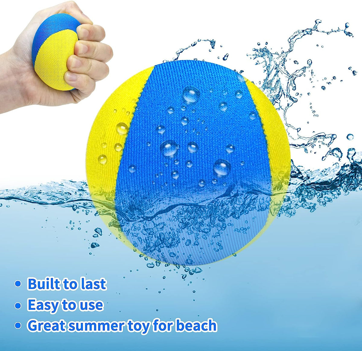 6 Pack Floating Water Bouncing Balls F51744