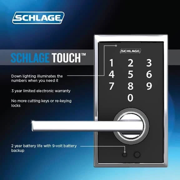 Century Touch Entry Leverset with Merano Lever S20573
