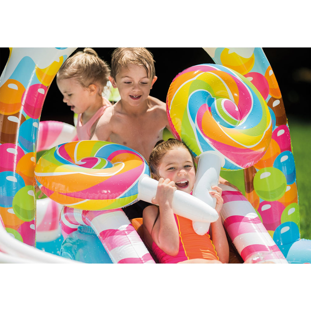 9ft x 51in Kids Inflatable Pool with Electric Air Pump O335