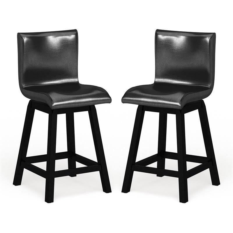 Black Counter Stool (Set of 2) R6161