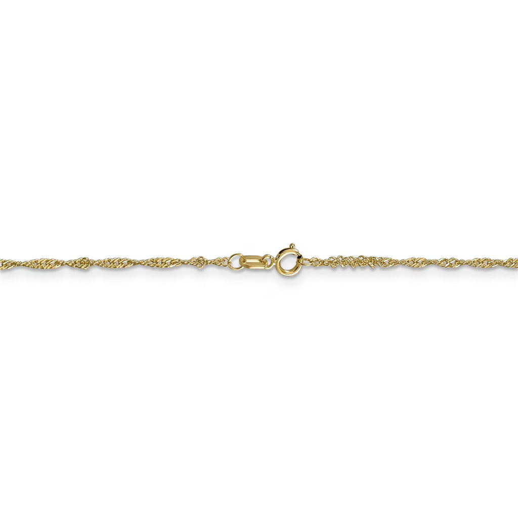 14k Yellow Gold Chain Necklace Z9426