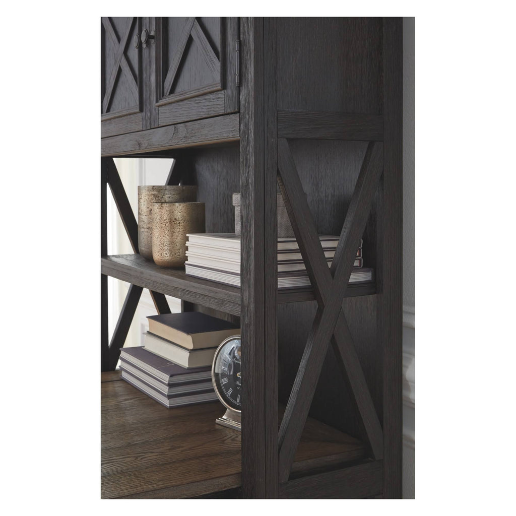 Black Large Bookcase I420637