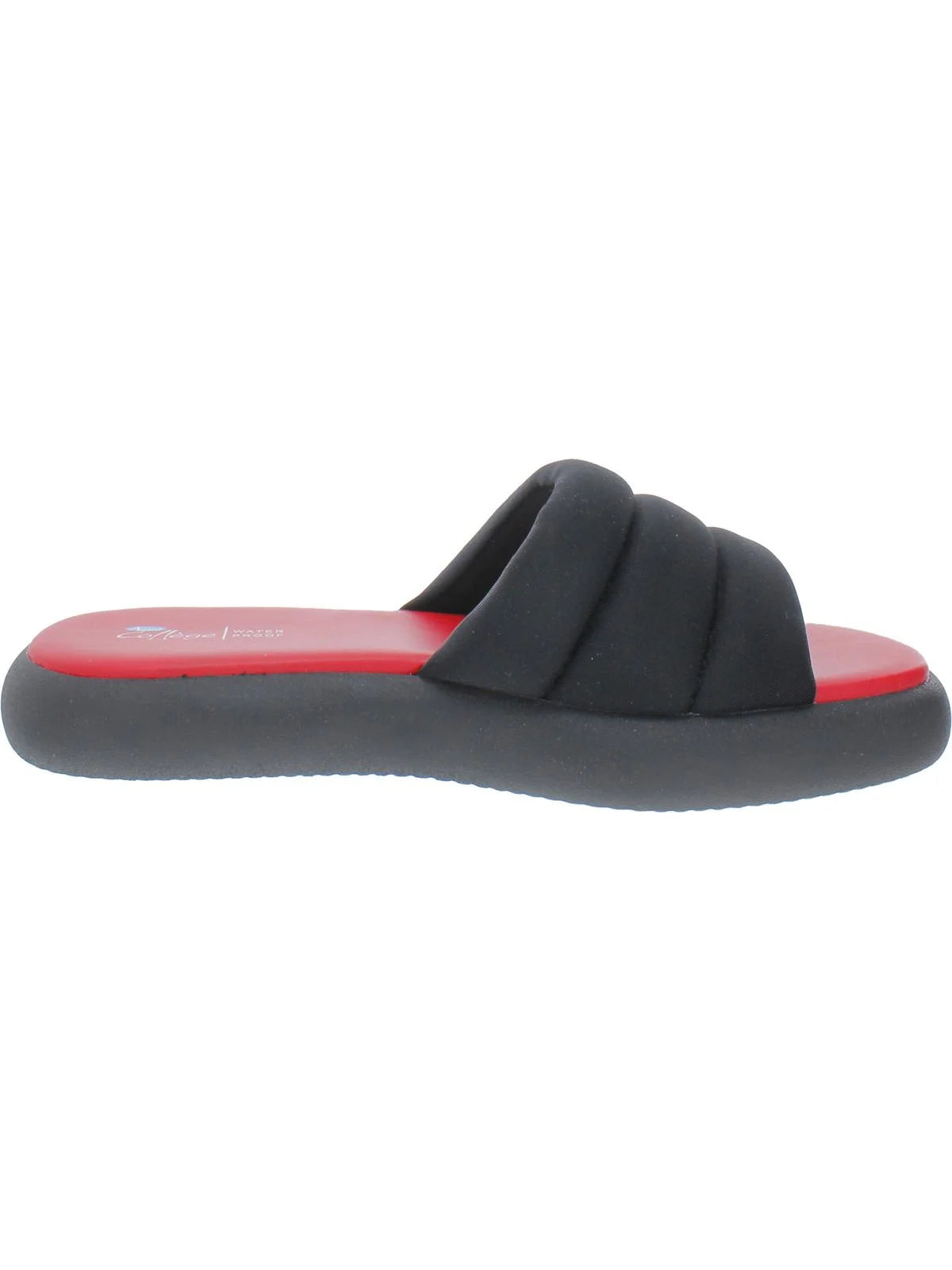 Aqua Womens Open Toe Cushioned Footbed Pool Slides T3819