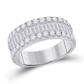 Baguette Diamond Anniversary Ring 2 Cttw S6716
