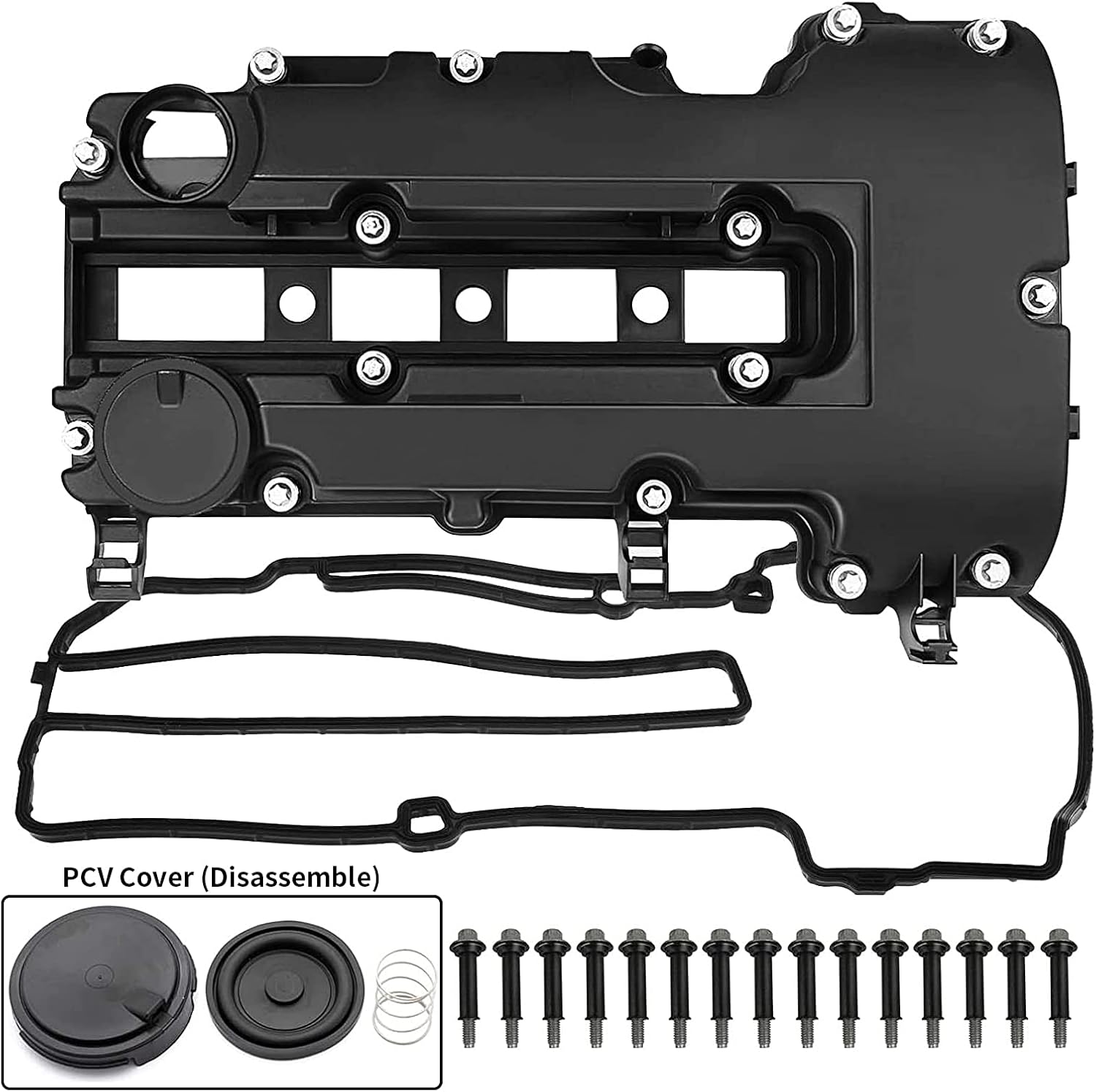 Engine Valve Cover with Gasket & PCV Cap & Bolts Pack of 2 R849177