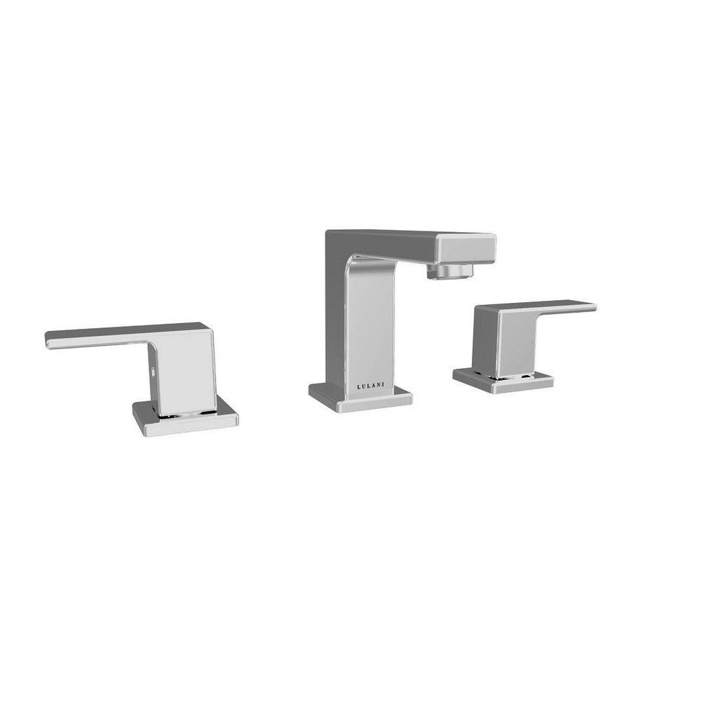 Brushed Nickel 2-Handle Bathroom Faucet D411