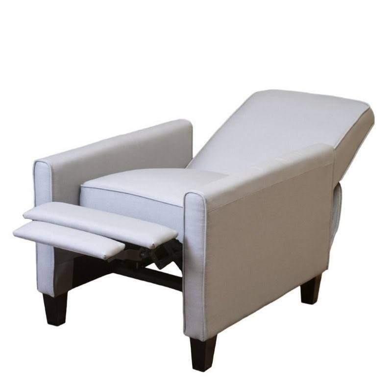 Grey Recliner Club Chair F22692