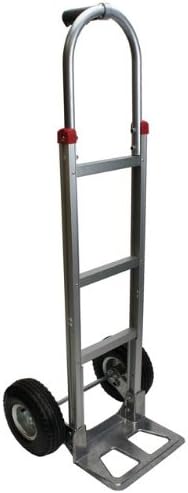 Aluminum Hand Truck with Pin Handle and Pneumatic Wheels M416426
